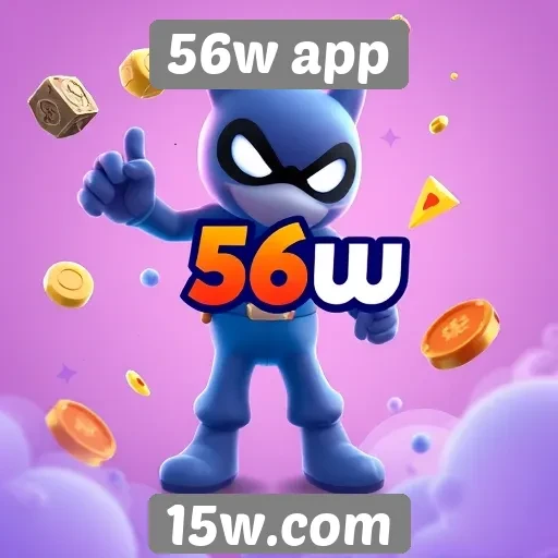 56w app apresenta novas opções de jogos para os usuários